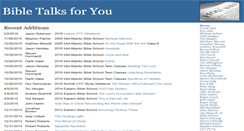 Desktop Screenshot of bibletalks4u.gs-cd.com
